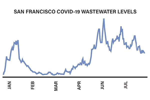 SF Covid wastewater data
