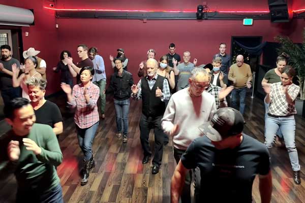 Line dancers